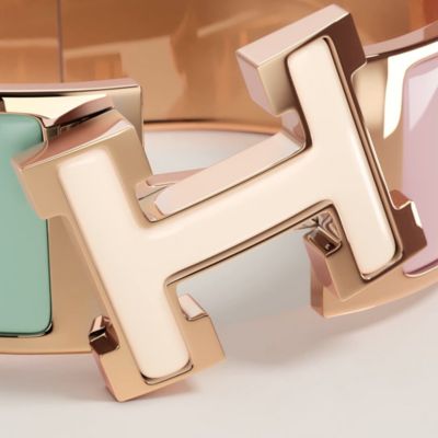 Clic Clac H Color Block bracelet, View: video, view 2 of 4