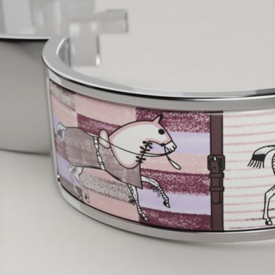 “Clic Clac H色彩与骏马的披挂”手镯，当前为第2张（共4张）