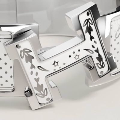 “Clic Clac H爱心骏马BANDANA”手镯, 视图: 视频, 当前为第2张（共4张）