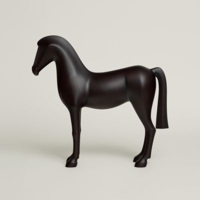 HERMES ホワイト 馬頭 置物 Decorative pieces - Home objects and 