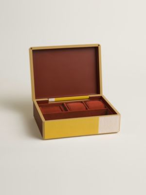 Facettes Lion watch box, View: front, front, view 3 of 4