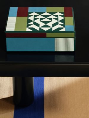 Facettes Lion watch box, View: front, front, view 2 of 4