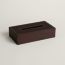 Pleiade tissue box, small model, chocolat