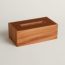Pleiade tissue box, large model, fauve