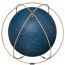 Apollo 24 celestial globe, bleu de Prusse