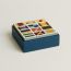 Theoreme Hippique Graphique box, small model, bleu Biarritz, no stock