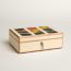 Amalthee en Biais watch and jewelry box, large model, nata/capucine