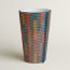 Perimetre Chevron Vibre high vase, large model, casaque, no stock