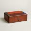 Casaque H Equinoxe watch box, terre battue, no stock