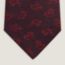 Cabrioles tie, bordeaux/rouge