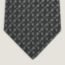 Carre d'As tie, noir/gris