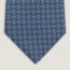 H Maillon tie, denim/blanc/bleu ciel