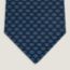 H au Maillon tie 7&nbsp;cm, marine/ciel/bleu