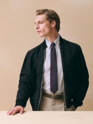 “缤纷马具”领带, 视图: 图片：产品佩戴, worn, 当前为第2张（共2张）