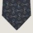 Mors Tricolore tie, gris anthracite/ciel/gris
