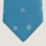 Flocons en Vrac tie, azur/blanc/marine, no stock