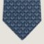 Good Luck tie, marine/ciel/blanc
