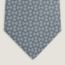 Mors Haltere tie, gris/blanc