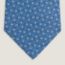 Mors Vibrants tie, azur/blanc/bleu marine