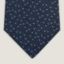 Coeurs Petillants tie, marine/ciel