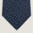 Coeurs Petillants tie, marine/ciel