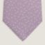 Coeurs Petillants tie, rose/blanc
