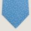 Coeurs Petillants tie, ciel/blanc