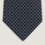 Mosaic tie, noir/gris/blanc