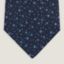 Stars Petillants tie, marine/azur