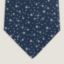 Stars Petillants tie, marine/blanc