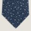 Stars Petillants tie, marine/blanc