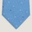 “心形之韵”领带, 天空蓝/白色/海军蓝