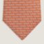 One Fish领带, 橙色/白色