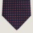H Passant tie 7&nbsp;cm, marine/rouge/ciel