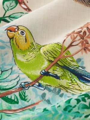 “赤道丛林”三角巾, 视图: 细节, detail, 当前为第3张（共3张）