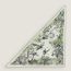 Equateur triangle, blanc/vert/anthracite
