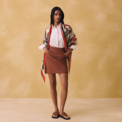 “清晨漫步”三角巾