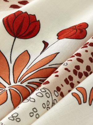 “花豹成双”三角巾, 视图: 细节, detail, 当前为第3张（共3张）