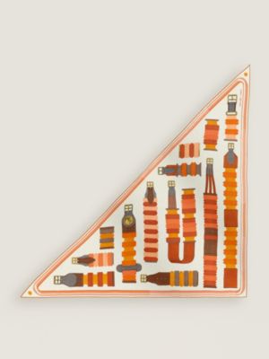 blanc/orange cuit/brun