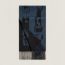 Colliers de Chiens scarf, noir/navy
