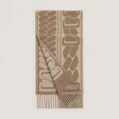 “锁扣叮当”围巾