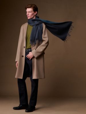 “双面”围巾, 视图: 图片：产品佩戴, worn, 当前为第2张（共3张）