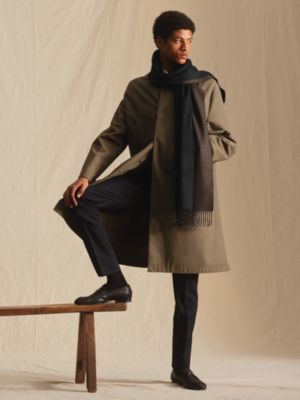 “双面”围巾, 视图: 图片：产品佩戴, worn, 当前为第2张（共3张）