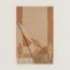 H Passant scarf, camel/beige