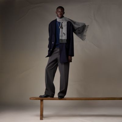 “金属马具”围巾