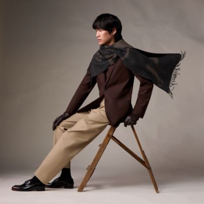 “金属马具”围巾