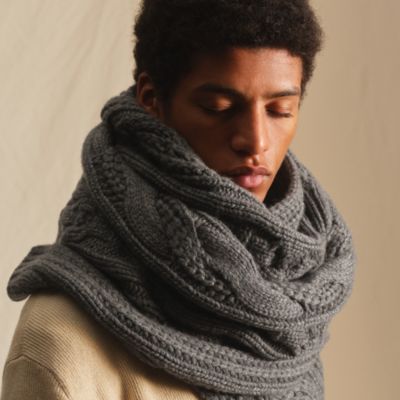 Cables Maillons围巾