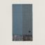 Effet d'Ombre scarf, azur/denim
