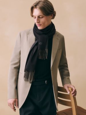 “光影效应”围巾, 视图: 图片：产品佩戴, worn, 当前为第2张（共4张）