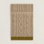 Maillons d'Hiver scarf, beige/olive